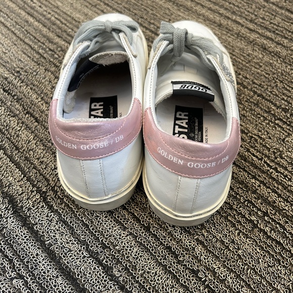 Golden Goose White Leather Superstar Sneakers Size 37 - Picture 6 of 7